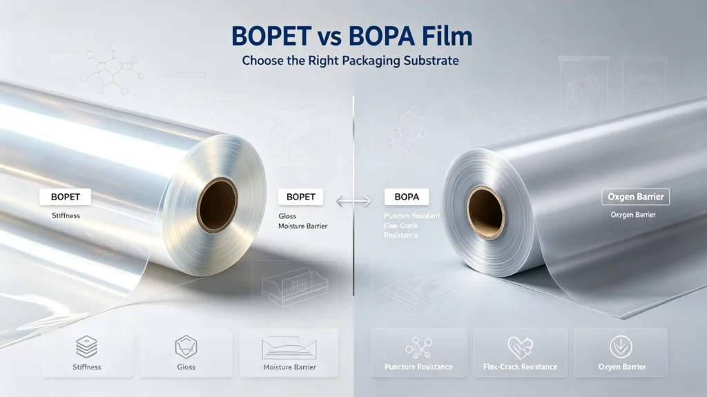 BOPET vs BOPA Film: A Practical Guide to Choosing the Right Substrate for Your Flexible Packaging